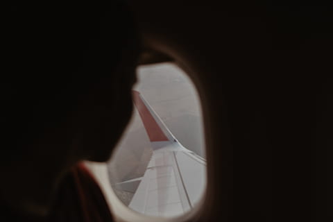 airplane, flight, window, view, wing, engine, flying, looking out, window seat, travel, transport, wanderlust, india, photography, air travel, traveler, airplane window, airplane wing, one person, indoors, close-up, air vehicle, adult, mode of transportation, dark, transportation, portrait, headshot, holding, human body part, shadow, real people, studio shot, reflection, men, 5K, CC0, public domain, royalty free