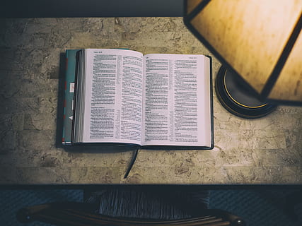 libro, lettura, scrivania, studia, lampada, luce, pubblicazione, in casa, tavolo, vista dall'alto, nessuno, natura morta, Aperto, carta, formazione scolastica, comunicazione, pagina, avvicinamento, letteratura, direttamente sopra, attività, matita, competenza, tecnologia, studiando, 4K, CC0, dominio pubblico, privo di copyright