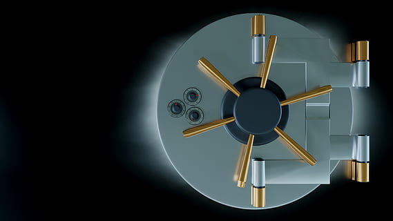 safe, security, protection, 3d, technology, indoors, circle, geometric shape, shape, no people, black background, studio shot, electric fan, single object, innovation, turbine, light - natural phenomenon, electricity, fan, close-up, environment, communication, spinning, 4K, CC0, public domain, royalty free
