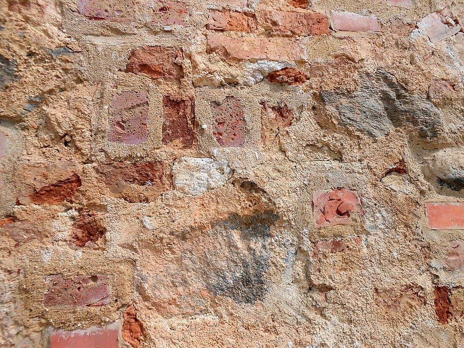 envellit, fons, bloc, trencar, maó, paret de maó, crack, espatllat, brut, grunge, vell, pedra, paret de pedra, estructura, paret, funció de construcció de parets, arquitectura, història, dia, el passat, cap gent, antic, estructura construïda, aspre, vista d’angle baix, naturalesa, a l'aire lliure, estils de vida, sòlid, activitat d'oci, textura, 1080P