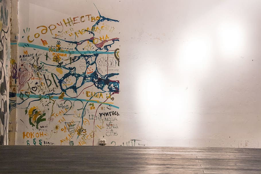 paret, pintura, fons, vell, angoixat, color, colorit, graffitiwall, aspre, desordenat, plàstic, grunge, textura, spb, funció de construcció de parets, creativitat, a l'interior, cap gent, graffiti, naturalesa, art i artesania, arquitectura, multicolor, text, dia, estructura construïda, patró, humit, guió occidental, edifici, educació, ciutat, 1080P