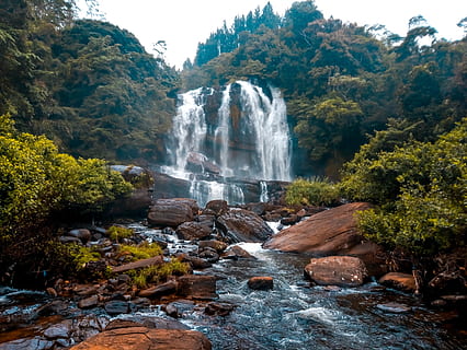 cascadas, luz, ambiente, fluir, bosque, paisaje, larga exposición, montañas, naturaleza, parque, rápidos, rocas, escénico, piedras, lapso de tiempo, arboles, agua, cascada, árbol, paisajes - naturaleza, belleza en la naturaleza, rock, agua que fluye, planta, movimiento, roca - objeto, sólido, poder en la naturaleza, tierra, día, poder, movimiento borroso, fluido, al aire libre, nadie, la caída del agua, 5K, CC0, dominio público, libre de derechos