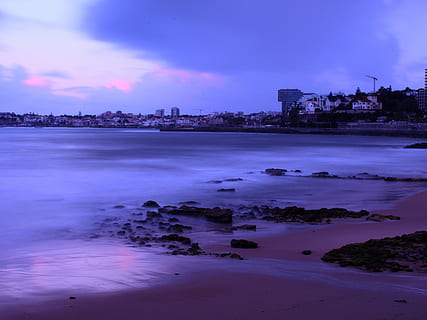 Exposition, rot, Licht, Hintergrund, Nacht-, Straße, Autobahn, weit, abstrakt, Ausflug, Stadt, dunkel, städtisch, Bewegung, Geschwindigkeit, Transport, Linien, Auto, schnell, Himmel, Wasser, wolke - himmel, die Architektur, Meer, gebaute Struktur, Natur, Gebäudehülle, Dämmerung, Strand, Gebäude, Land, Schönheit in der Natur, Szenen - Natur, Sonnenuntergang, Langzeitbelichtung, keine Leute, lila, draußen, Stadtbild, 4K, CC0, gemeinfrei, lizenzfrei