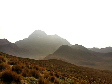 Ecuador, Cotopaxi, Munte, cer, scenice - natura, frumusețe în natură, o scenă liniștită, liniște, peisaj, de munte, mediu inconjurator, cer senin, scenă non-urbană, natură, nici o persoana, zi, spațiu copie, teren, plantă, la distanta, idilic, lumina soarelui, în aer liber, 4K, CC0, domeniu public, fără drepturi de autor