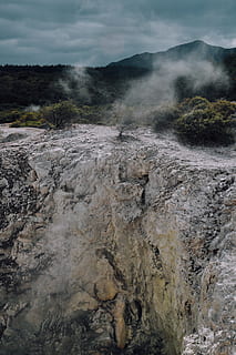 rozan, Geografia física, fumaça - estrutura física, calor - temperatura, vapor, geologia, beleza na natureza, cena não urbana, Primavera quente, poder na natureza, scenics - natureza, panorama, meio Ambiente, dia, natureza, montanha, céu, gêiser, cena tranquila, tranquilidade, fumaça, ninguém, emitindo, ao ar livre, 4K, CC0, domínio público, royalty free