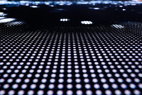 vedený, světla, obrazovka, technologie, pozadí, abstraktní, detail, vzor, elektronický průmysl, nikdo, průmysl, texturou, počítačové vybavení, počítač, data, hudba, osvětlovací zařízení, počítačový monitor, umělecká kultura a zábava, svítí, taneční hudba, temný, elektrické zařízení, moderní, vyšperkovaný, noční život, efekt, projekce, 4K, CC0, veřejná doména, bez autorských práv