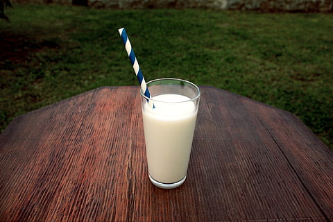 photo, verre, Lait, table, boisson, brouiller, calcium, délicieux, profondeur de champ, verre à boire, Paille, concentrer, table en bois, rafraîchissement, Nourriture et boisson, bois - matériau, fraîcheur, équipement ménager, bien-être, personne, produit laitier, se concentrer sur le premier plan, aliments, alimentation saine, journée, en plein air, boisson non alcoolisée, 2K, CC0, domaine public, libre de droits