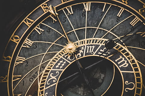 prag, astronomiske, ur, romertal, tid, ingen mennesker, astronomiske ur, uret ansigt, plads, arkitektur, nummer, gammel, roman, fortiden, astrologi tegn, minut hånd, tidsinstrument, klokke tårn, historie, astronomi, bygning udvendig, astrologi, 5K, CC0, offentligt domæne, royaltyfrie