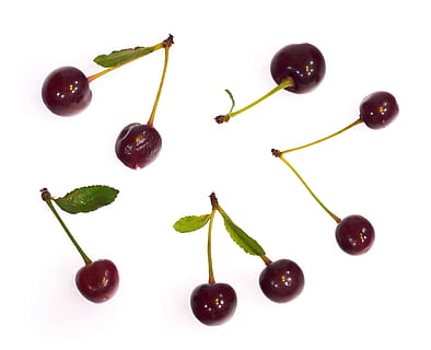, cirera, parella, disseny, postres, fer dieta, tirar, menjar, fullatge, frescor, fruita, jardí, verd, saludable, aïllat, sucós, full, naturalesa, objecte, ornamentals, conserves, vermell, refresc, llavor, conjunt, tija, estiu, dolç, degustació, temptació, humit, menjar i beguda, tir de l'estudi, fons blanc, alimentació saludable, benestar, tallar, color verd, tija de la planta, cap gent, a l'interior, grup d'objectes, madur, primer pla, natura morta, planta, 720P, CC0, domini públic, lliure de regalies