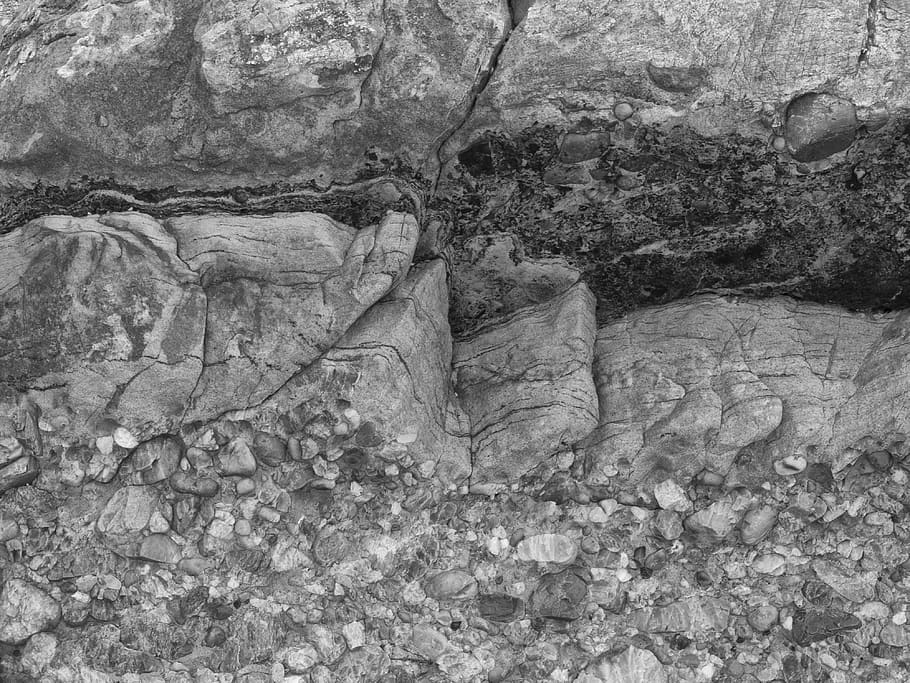 půda, Skála, přízemní, suť, archeologie, uhlí, antracit, bunkr, budova, břidlice, silnice, hrobka, polní cesta, štěrk, náhrobek, hornictví, vápenec, beton, koridor, umění, rock - objekt, pevný, nikdo, den, celý rám, Příroda, texturou, Skalní formace, geologie, pozadí, venku, detail, fyzická geografie, hrubý, krása v přírodě, klid, vysoký úhel pohledu, přistát, voda, erodoval, 4K