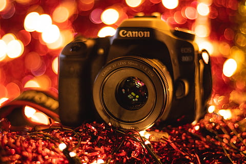 kamera, elektronik, malam, cahaya, kamera digital, gelap, lensa, merah, mengaburkan, bokeh, canon eos 80d, eos 80d, refleksi, kanon, hari Natal, refleksi bokeh, dslr, lampu, teks, api, diterangi, tema fotografi, kamera - peralatan fotografi, teknologi, peralatan fotografi, merapatkan, tidak ada orang, dalam ruangan, peralatan penerangan, lensa - alat optik, fokus pada latar depan, dekorasi, memotret, fokus selektif, kreativitas, aktivitas, 5K, CC0, domain publik, bebas royalti