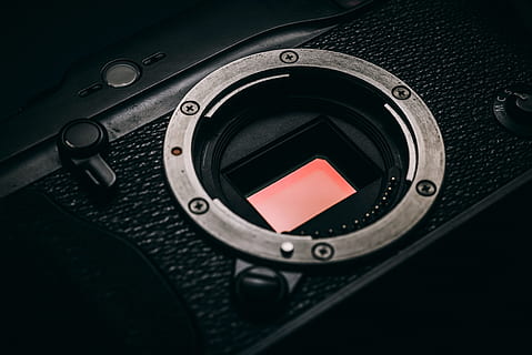 detailní fotografie, Černá, tělo fotoaparátu, senzor, Fotoaparát, dálkoměr, čistý, digitální, Ozubené kolo, kamerové zařízení, fotografování, fotograf, tech, technologie, xpro2, x pro1, fujifilm, fotoaparát - fotografické vybavení, auto, zařízení, detail, Černá barva, přeprava, pozemního vozidla, makro, přístrojová deska, stiskněte tlačítko, nikdo, jeden objekt, 4K, CC0, veřejná doména, bez autorských práv