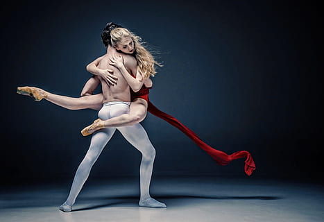 dance, move, partner, human, activity, lady, girl, studio shot, dancing, indoors, full length, performance, hair, ballet, young adult, adult, ballet dancer, elegance, vitality, one person, blond hair, beautiful woman, beauty, human body part, skill, hairstyle, black background, human limb, 1080P, CC0, public domain, royalty free