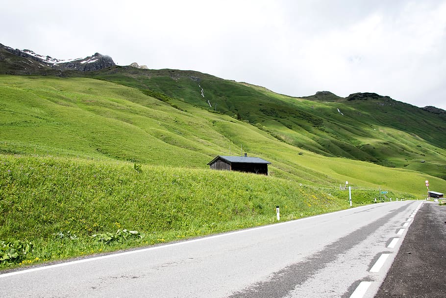 drum, Alpi, vară, Austria, scenice - natura, mediu inconjurator, cer, Culoarea verde, transport, peisaj, plantă, natură, iarbă, o scenă liniștită, frumusețe în natură, direcţie, Munte, teren, liniște, scenă non-urbană, camp, calea de urmat, nici o persoana, în aer liber, 5K