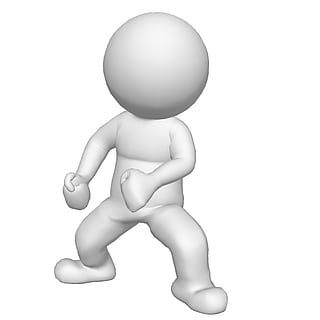 3dman, character, 3Dmodel, human, 3dmodelman, angry, fight, aggressive, white background, studio shot, cut out, indoors, full length, people, still life, representation, childhood, close-up, copy space, shape, child, toy, human representation, design, human body part, 2K, CC0, public domain, royalty free