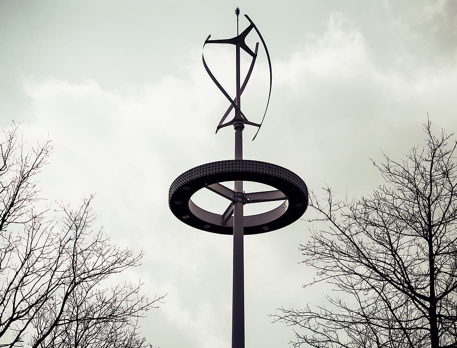 stål konstruktion, himmel, lav vinkel visning, bare træ, sky - himmel, træ, natur, ingen mennesker, dag, plante, udendørs, form, afdeling, metal, cirkel, pol, belysningsudstyr, geometrisk form, design, Kunst og håndværk, basketball - sport, 1080P