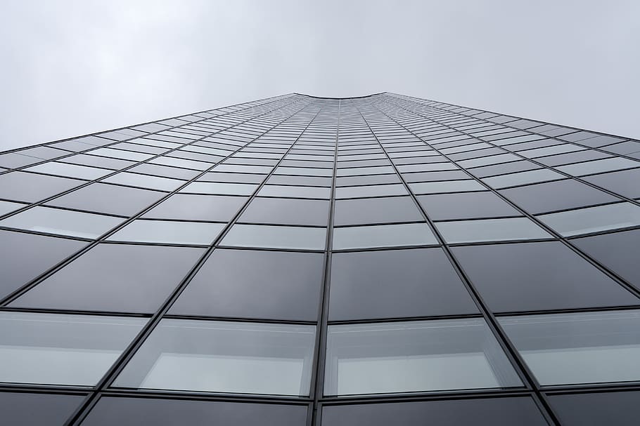 vidre, finestra, Camí, estret, corba, convergents, arquitectura, línia, estructura construïda, exterior de l'edifici, exterior d’edifici d’oficines, edifici, ciutat, vista d’angle baix, vidre - material, cel, oficina, modern, cap gent, alta - alta, gratacels, forma geomètrica, patró, torre, dia, reflexió, a l'aire lliure, directament a sota, 4K