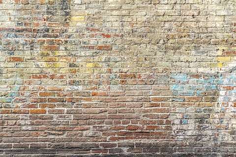 de cerca, foto, marrón, pared de ladrillo, Art º, fondo, ladrillos, sucio, pintada, modelo, áspero, sólido, piedra, textura, texturizado, pared, papel pintado, ladrillo, pared - característica de la construcción, antecedentes, estructura construida, fotograma completo, arquitectura, nadie, día, exterior del edificio, antiguo, erosionado, al aire libre, luz del sol, disminución, hormigón, 5K, CC0, dominio público, libre de derechos