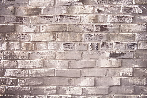 photography, white, brick wall, bricks, brickwall, dirty, pattern, rough, texture, wall, backgrounds, wall - building feature, textured, built structure, brick, full frame, architecture, no people, day, close-up, construction material, building exterior, outdoors, solid, cement, old, textured effect, concrete, stone wall, 8K, CC0, public domain, royalty free