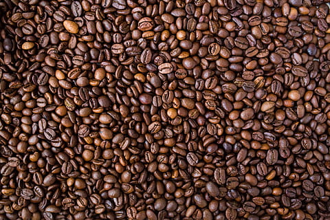 chicchi di caffè, cibo, struttura, modello, caffè, cibo e bevande, chicco di caffè tostato, caffè - bevanda, grande gruppo di oggetti, fotogramma intero, sfondi, freschezza, abbondanza, Marrone, bere, nessuno, in casa, rinfresco, arrostito, avvicinamento, mucchio, natura, agricoltura, caffeina, 5K, CC0, dominio pubblico, privo di copyright