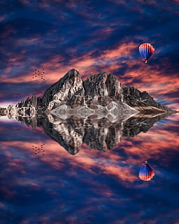 muntanya, posta de sol, reflexió, naturalesa, paisatge, muntanyes, sortida del sol, núvols, alba, escènic, cel, a l'aire lliure, vespre, tarda, arbres, crepuscle, colorit, aigua, llum solar, bosc, camp, rural, utah, prat, mar, núvol - cel, bellesa a la natura, escenics - natura, color taronja, tranquil·litat, escena tranquil·la, a l'aire, volant, idíl·lic, escena no urbana, aventura, cap gent, davant del mar, cel dramàtic, 4K, CC0, domini públic, lliure de regalies