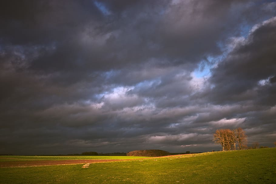 Bèlgica, sart-risbart, núvols, camp, vista, ombra, soleil, núvol - cel, cel, bellesa a la natura, medi ambient, tempesta, paisatge, escenics - natura, escena tranquil·la, terra, planta, naturalesa, núvol, herba, tranquil·litat, cap gent, núvol de tempesta, escena no urbana, idíl·lic, a l'aire lliure, ominós, 2K
