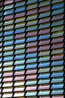 faţadă, structura, funcţie, sticlă, clădire, fereastră, modern, oraș, fundal pentru telefon, model, multi colorate, cadru complet, fundaluri, nici o persoana, în interior, a închide, grup mare de obiecte, consecutiv, zi, repetiţie, proiecta, arhitectură, texturată, in dungi, Ordin, abstract, lumina soarelui, unul langa altul, țiglă, 4K, CC0, domeniu public, fără drepturi de autor