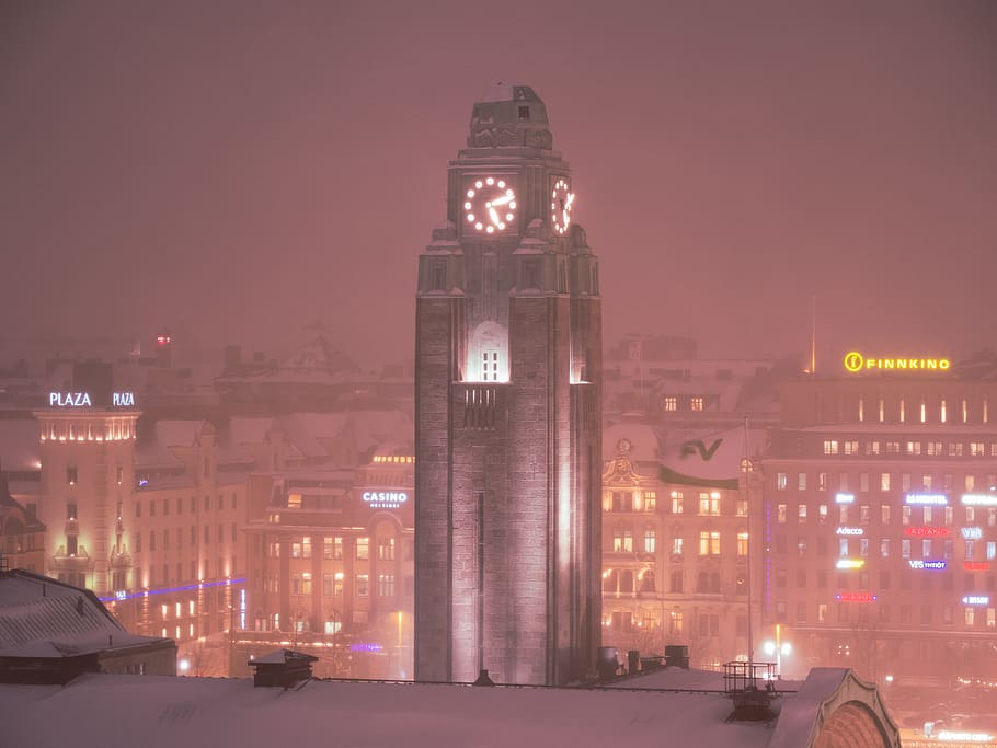 arkitektur, tårn, bygning, klokke tårn, by, metropol, by-, downtown, Finland, kaivokatu 1, helsinki, natur, Spir, kontorbygning, helsinki centralstation, Jernbanestation, eliel saarinen, helsinki togstation, bygning udvendig, bygget struktur, belyst, nat, rejsemål, himmel, rejse, turisme, historie, byliv, gade, fortiden, ur, udendørs, regering, 4K