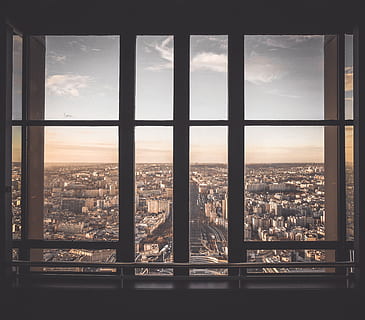 architecture, building, infrastructure, structure, establishment, apartment, windows, condominium, hotel, window, cityscape, built structure, building exterior, city, glass - material, sky, transparent, nature, no people, outdoors, cloud - sky, residential district, day, looking through window, skyscraper, office building exterior, window frame, glass, 4K, CC0, public domain, royalty free
