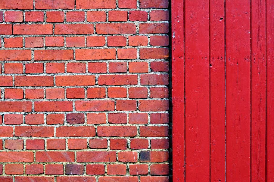 paret, maons, maó, paret de maó, hauswand, fusta, vermell, fons, estructura, pedra, patró, bricked, maçoneria, totxo vermell, fusta vermella, façana, marc complet, funció de construcció de parets, textura, cap gent, arquitectura, estructura construïda, dia, primer pla, exterior de l'edifici, marró, a l'aire lliure, material de fusta, disseny, porta, teula de teulada, 5K