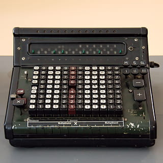 black, gray, vintage, cash, register, Analogue, control, data, device, electronics, equipment, keyboard, keys, mechanically, mechanics, modern, number, office, technology, indoors, retro styled, old, no people, communication, obsolete, table, business, typewriter, close-up, finance, calculator, history, single object, nostalgia, still life, the past, antique, electrical equipment, 1080P, CC0, public domain, royalty free