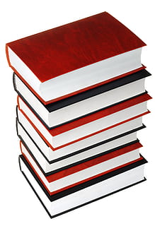 con2011, llibre, coneixement, literari, literatura, nou, objecte, llibre de text, saviesa, publicació, fons blanc, pila, tir de l'estudi, a l'interior, educació, vermell, cap gent, llibre de tapa dura, natura morta, tallar, primer pla, Color blanc, gran grup d'objectes, vista d’angle alt, Caixa, 2K, CC0, domini públic, lliure de regalies