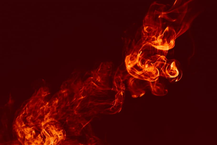 astratto, sfondo, , bruciare, colore, colorato, isolato, Fumo, spirito, ruscello, turbine, pista, volteggiare, contorto, ardente, fuoco, fuoco - fenomeno naturale, movimento, fiamma, calore - temperatura, sfondo nero, rosso, colore arancione, inferno, natura, fumo - struttura fisica, comunicazione, giallo, cartello, avvicinamento, che esplode, nessuno, segnale di pericolo, luminosa, 720P