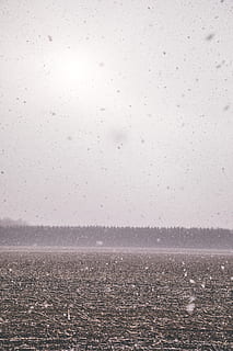 braunes Feldfoto, Hintergrund, Landschaft, Textur, Wasser, Himmel, Natur, Schönheit in der Natur, keine Leute, Szenen - Natur, Tag, Ruhe, Meer, Nebel, draußen, schneit, Umgebung, Regen, ruhige Szene, wolke - himmel, Land, Ufergegend, 5K, CC0, gemeinfrei, lizenzfrei