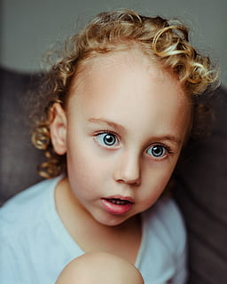 toddler, shocked, expression, adorable, baby, child, cute, eyes, face, facial expression, focus, hair, innocence, kid, little, looking, childhood, portrait, headshot, looking at camera, indoors, close-up, one person, front view, real people, casual clothing, girls, females, focus on foreground, contemplation, 5K, CC0, public domain, royalty free