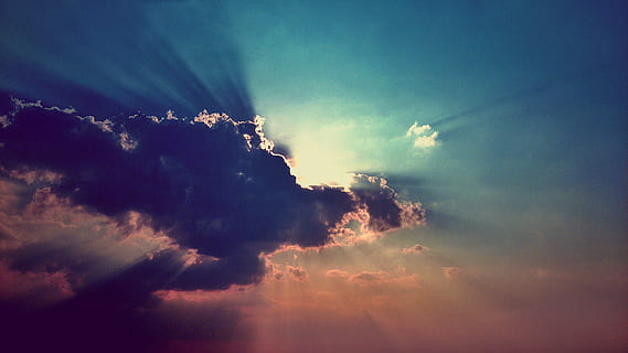 wolken, zonsondergang, zonlicht, schemer, hemel, donker, duisternis, zonneschijn, wolk - lucht, schoonheid in de natuur, cloudscape, scenics - natuur, natuur, kalmte, dramatische hemel, geen mensen, milieu, blauw, achtergronden, lage hoekweergave, rustige scène, zonnestraal, atmosfeer, idyllisch, buitenshuis, meteorologie, klimaat, helder, 4K, CC0, publiek domein, royaltyvrij