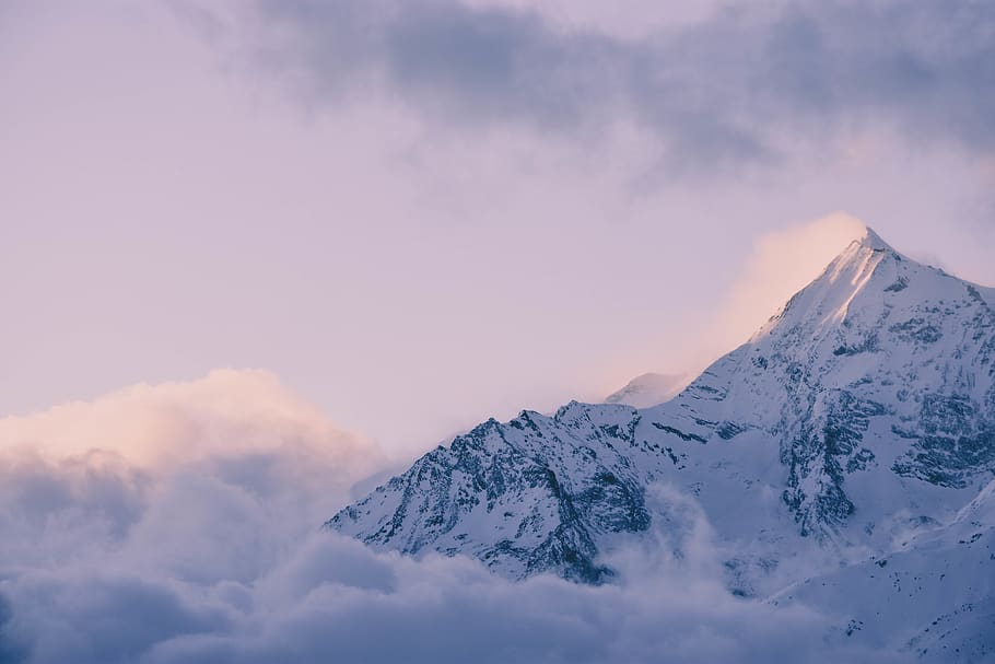 mt. everest, hivern, temperatura de fred, neu, muntanya, cel, escenics - natura, núvol - cel, bellesa a la natura, tranquil·litat, escena tranquil·la, Serra, posta de sol, muntanya nevada, naturalesa, cap gent, idíl·lic, escena no urbana, medi ambient, Color blanc, cim de muntanya, 5K