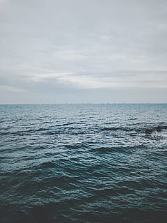 Oceano, nublado, cielo, aventuras, playa, nubes, explorar, horizonte, desafío movil, naturaleza, al aire libre, ondulaciones, escénico, mar, marina, viaje, agua, paisajes - naturaleza, belleza en la naturaleza, horizonte sobre el agua, frente al mar, tranquilidad, nube - cielo, nadie, escena tranquila, idílico, ola, ondulado, día, movimiento, escena no urbana, 4K, CC0, dominio público, libre de derechos