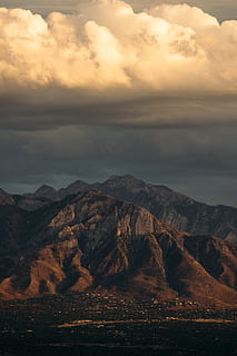 muntanya, blanc, núvols, naturalesa, cresta, Serra, a l'aire lliure, ciutat de Salt Lake, Estats Units, núvol, cel, temps, Cúmulus, pic, paisatge, altiplà, vespre, cel vermell, alba, sortida del sol, posta de sol, núvol - cel, escenics - natura, bellesa a la natura, escena tranquil·la, tranquil·litat, medi ambient, cap gent, escena no urbana, idíl·lic, remot, terra, aigua, 5K, CC0, domini públic, lliure de regalies