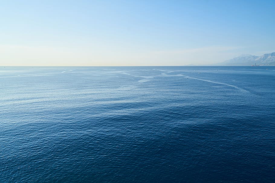 marinier, Golf, structuur, patroon, blauw, water, natuur, oceaan, zomer, landschap, achtergrond, schoon, kalmte, leven, zee, scenics - natuur, schoonheid in de natuur, hemel, rustige scène, waterkant, horizon, horizon over water, idyllisch, geen mensen, heldere lucht, dag, kopie ruimte, niet-stedelijke scène, buitenshuis, 8K