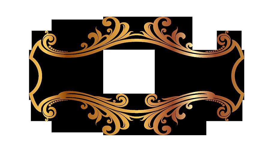 ramme, indramning, rund, objekt, struktur, grafisk, guldfarvet, mønster, skåret ud, sort farve, elegance, guld, kopiere plads, luksus, dekoration, udsmykkede, mode, design, hvid baggrund, designelement, royalty, rigdom, krone, blank, computer ikon, 1080P