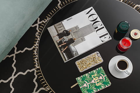top, view, black, table, 2018 calendar agenda, food and drink, cup, high angle view, drink, mug, coffee cup, indoors, technology, coffee - drink, no people, still life, refreshment, coffee, communication, food, directly above, wireless technology, close-up, computer, black background, tray, crockery, tea cup, 4K, CC0, public domain, royalty free