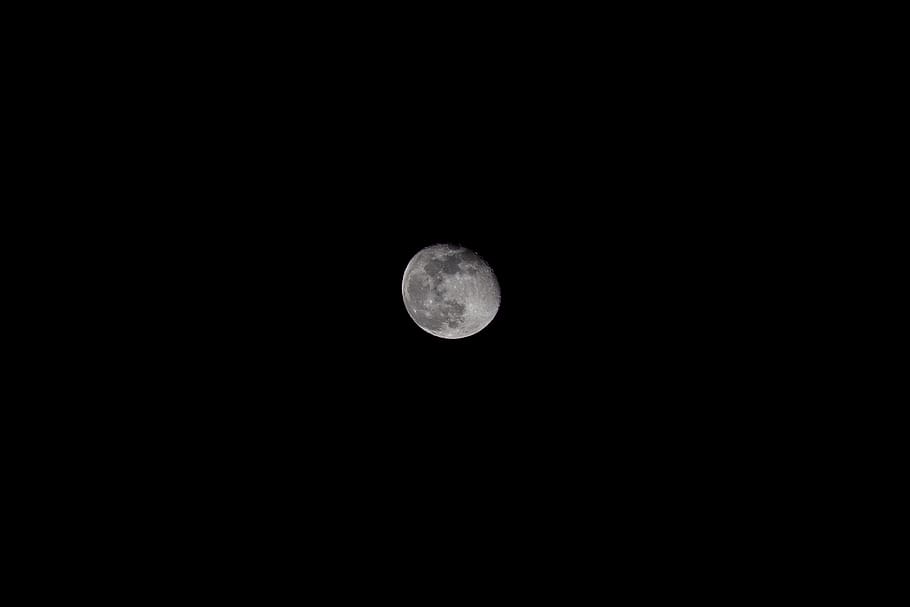 lluna a la nit, naturalesa, lluna, nit, a l'aire lliure, univers, astronomia, espai exterior, espai, Regne Unit, chatham, cel, astro, astrofotografia, cràters, fase de la lluna, cel nocturn, gris, cànon, canó 6d, 100 400 mm, Lluna planetària, bellesa a la natura, còpia espai, escenics - natura, escena tranquil·la, tranquil·litat, cel clar, lluna plena, superfície de la lluna, vista d’angle baix, cap gent, fosc, idíl·lic, cercle, astrologia, espai i astronomia, llum de la lluna, 5K