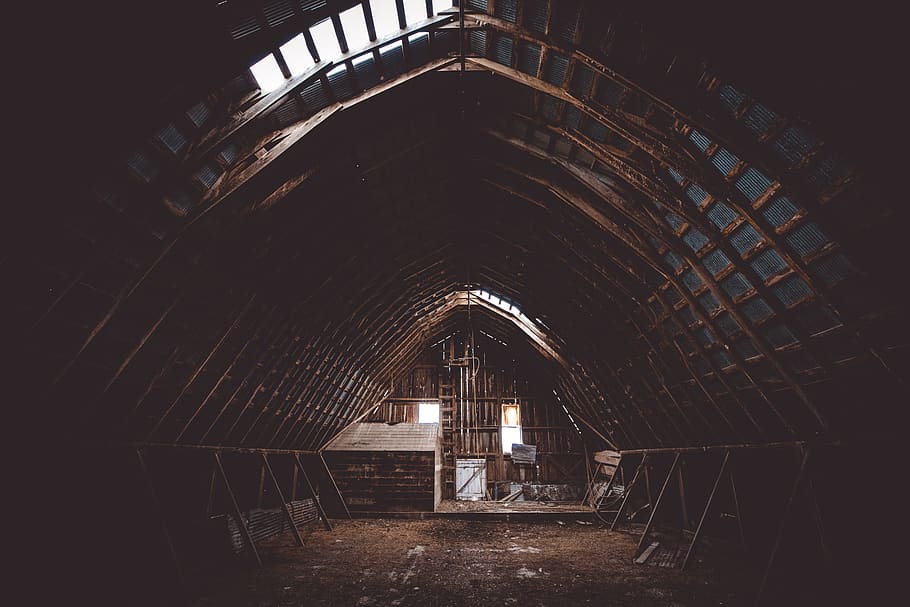 àtic buit, arquitectura, estructura construïda, a l'interior, arc, el camí a seguir, direcció, cap gent, túnel, edifici, abandonat, buit, il·luminat, maó, sostre, perspectiva decreixent, escala, dia, absència, vell, paret, fosc, llum, llum al final del túnel, 2K