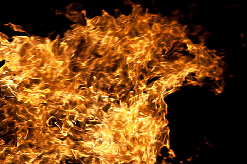 fuoco, fiamma, inferno, cucinando, nero, bruciare, calore, dettaglio, avvicinamento, sfondo, caldo, barbecue, flametongue, falò, sfolgorante, ardente, fuoco di bivacco, infiammabile, elemento, furioso, pericoloso, vicino, Pericolo, camino, infiammare, fuoco - fenomeno naturale, calore - temperatura, raggiante, notte, colore arancione, movimento, natura, giallo, nessuno, movimento sfocato, all'aperto, legno - materiale, comunicazione, legna, sfondo nero, 2K, CC0, dominio pubblico, privo di copyright