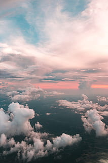 rauhoittaa, taivas, päivä-, pilvi, ilma, auringonlasku, sää, siluetti, lentokone, pilvien yläpuolella, cloudscape, jooga, innostaa, motivoida, ylös, korkea, myrsky, pilvinen, valkoinen, sininen, oranssi, matkustaa, luonto, pilvi - taivas, stratosfääri, taustat, lentäminen, ilmakuva, scenics, tila, edellä, ulkona, päivä, ylhäällä, kumulus pilvi, pörröinen, kauneus luonnossa, ilma-alus, kesä, ilmassa, korkea kulma, kevyt - luonnollinen ilmiö, auringonvalo, ei ihmisiä, kirkas, kaupunkien horisonttiin, 8K, CC0, public domain, rojaltivapaa
