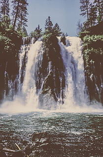low, angle view, waterfall, cascading, beautiful, fall, flowing, green, lake, park, rock, scenic, stream, tree, tropical, wet, beauty, cascade, ecology, environment, falls, flow, foliage, forest, fresh, freshness, grass, natural, nature, outdoor, river, spring, water, white, wild, scenics - nature, beauty in nature, motion, long exposure, flowing water, power, blurred motion, plant, day, power in nature, non-urban scene, waterfront, no people, outdoors, falling water, 2K