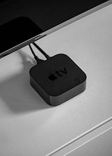 apple tv, electronics, computer, hardware, mouse, adapter, plug, screen, display, monitor, grey, lcd screen, black, hub, modem, pc, pedal, computer keyboard, keyboard, computer hardware, plectrum, communication, text, no people, western script, indoors, high angle view, technology, connection, close-up, table, still life, wireless technology, black color, computer equipment, heart shape, capital letter, smart phone, tilt, white color, computer key, 4K, CC0, public domain, royalty free