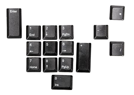 botons, ordinador, aïllat, clau, teclat, carta, en línia, cerca, tipus, web, , comunicació, tecnologia, connexió, fons blanc, clau d’ordinador, part de l’ordinador, teclat d’ordinador, color negre, directament a sobre, a l'interior, equips informàtics, tecnologia sense fils, cap gent, tir de l'estudi, portàtil, primer pla, tallar, natura morta, 720P, CC0, domini públic, lliure de regalies