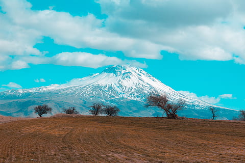 foto pemandangan, gunung berapi, awan, Fajar, siang hari, bidang, gletser, rumput, bukit, pemandangan, gunung, puncak gunung, alam, indah, langit, salju, pohon, lembah, scenics - alam, awan - langit, keindahan di alam, musim dingin, lingkungan Hidup, gunung berselimut salju, suhu dingin, adegan yang tenang, ketenangan, adegan non-urban, tanah, tidak ada orang, hari, di luar rumah, 5K, CC0, domain publik, bebas royalti